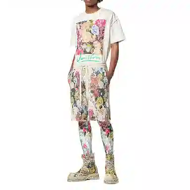 Louis Vuitton FW22 Jacquard Shorts Pink