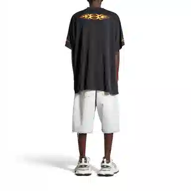 Balenciaga SS24 Flame Logo T-Shirt
