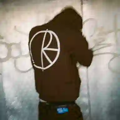 Polar Skate Co Hoodie Washed Black