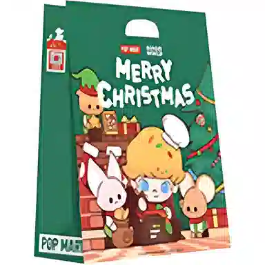 POP MART DIMOO Merry Christmas Gift Bag