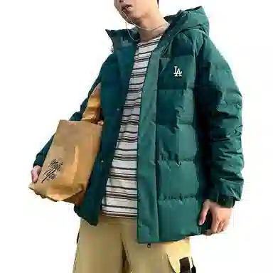 MLB FW23 Dodgers Hooded Down Jacket