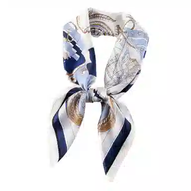 上海故事 加大真丝大方巾 桑蚕丝 丝巾 女款 温婉花意