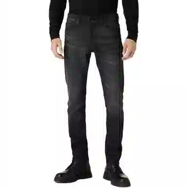 HUGO BOSS Slim-Fit Jeans In Black Comfort-Stretch Denim