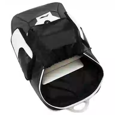 LiNing Basketball Backpack White Black