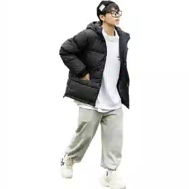 New Balance Winter Windproof Down Jacket Black