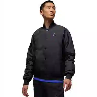 Jordan V-Neck Button Jacket Black