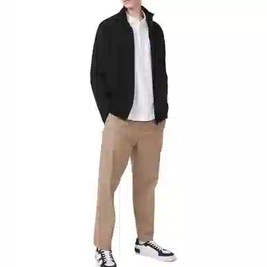 Lacoste Zip-Up Sweatshirt Black