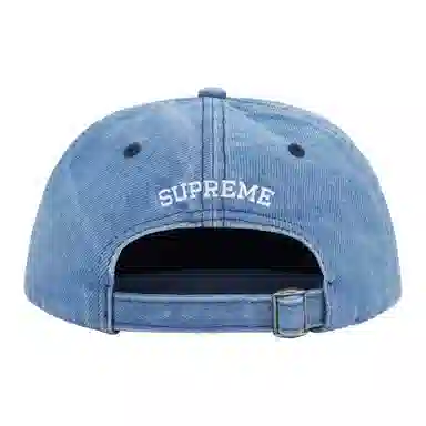 Supreme S Logo 6-Panel Blue