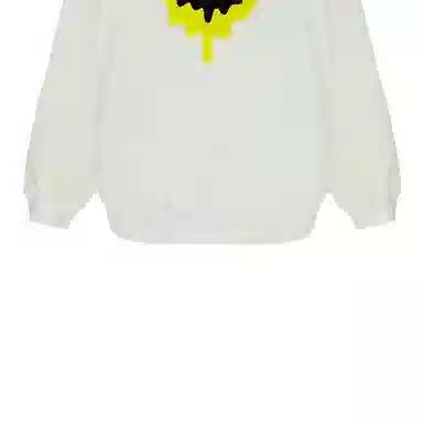 Balenciaga SS22 Smiley Hoodie White