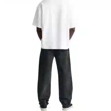 ZARA Straight Jeans Black