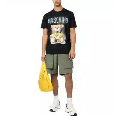 Moschino SS23 Black Teddy Bear T-Shirt
