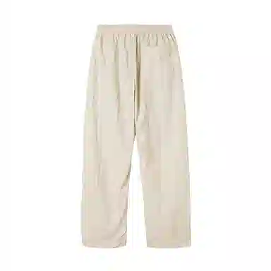 木林森 纯色垂感速干美式复古高街机能风工装裤 男女同款