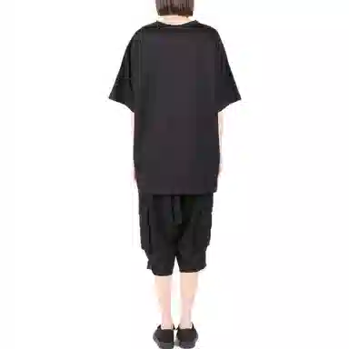 Yohji Yamamoto SS22 Eye Print T-Shirt Black