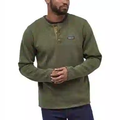patagonia Better Sweater Henley LogoT