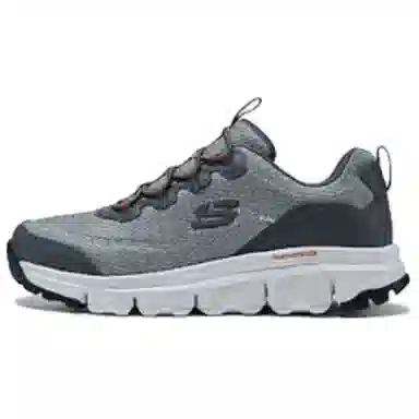 Skechers Outdoor Mens Grey Orange