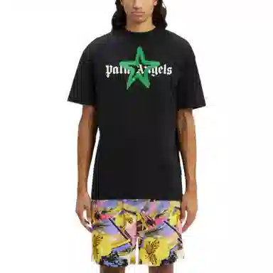 Palm Angels Spray Paint Star T-Shirt