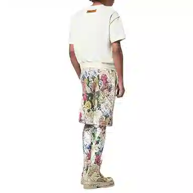 Louis Vuitton FW22 Jacquard Shorts Pink