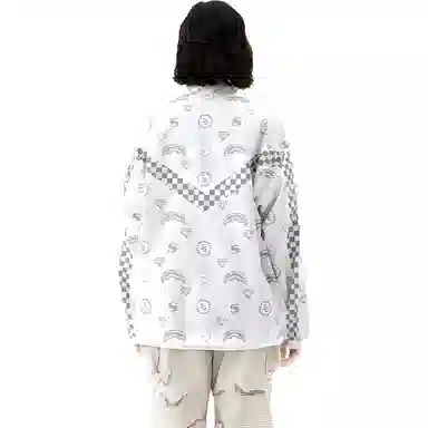 Sprayground Shark Mouth Print Jacket