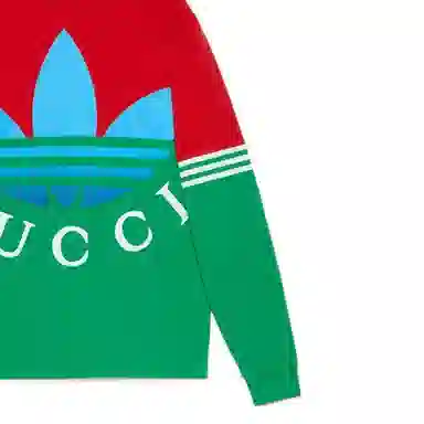 Gucci x adidas SS23 Long Sleeve T-Shirt Green