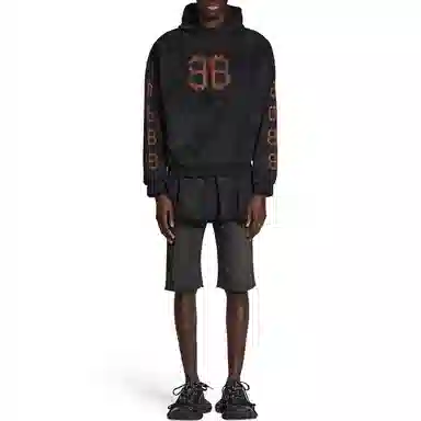 Balenciaga FW23 Hoodie Black