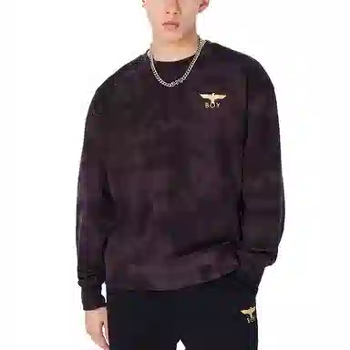 Boy London Eagle Logo Crewneck Sweatshirt Gray