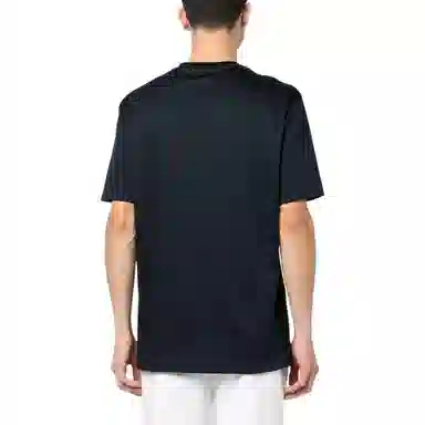 Giorgio Armani SS23 Logo T-Shirt Blue