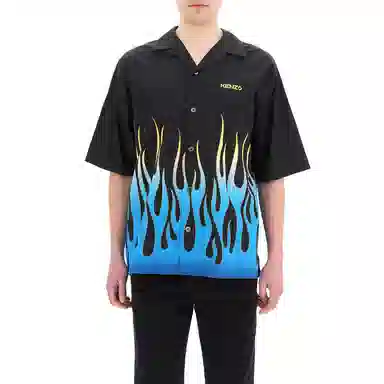 KENZO Bowling Shirt Black