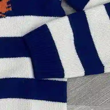 Gucci Tiger Stripe Sweater Blue