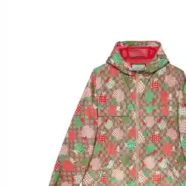 GUCCI FW21 Nylon Jacket Brown