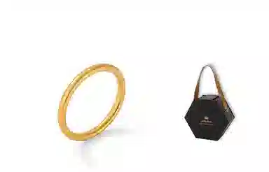 牧言 简约小众高级感日常百搭 复古磨砂素戒关节戒 三生三世古法素圈戒指 男女同款情侣款