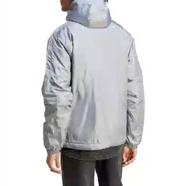 adidas Essentials Insulated Hooded Jacket Logo