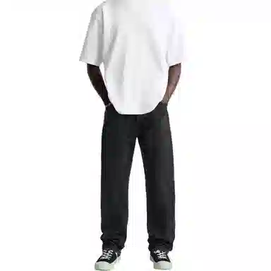 ZARA Straight Jeans Black