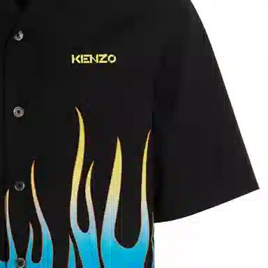 KENZO Bowling Shirt Black