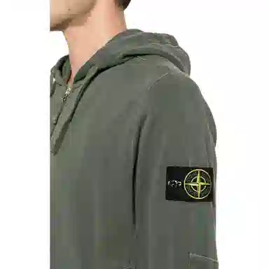 Stone Island Hoodie Green