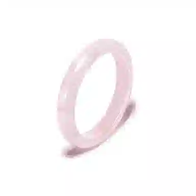 谧月珠宝 樱花粉 新中式国潮古风复古浪漫氛围感 精致甜美冰透古韵轻奢气质森系小清新优雅 玛瑙 玉石手镯 女款