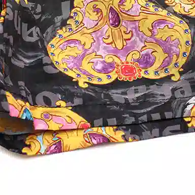 Versace Jeans Couture SS24 Black Shorts