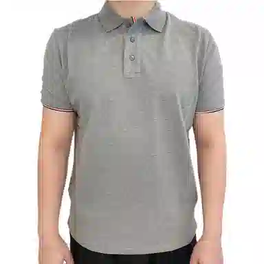 Moncler Polo Shirt Grey