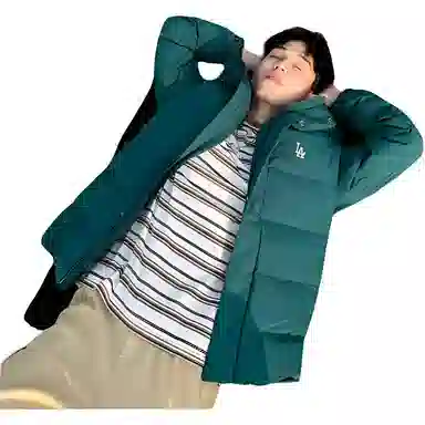 MLB FW23 Dodgers Hooded Down Jacket