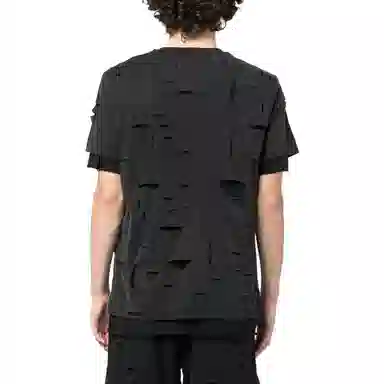 Givenchy SS23 Logo Print Crewneck T-Shirt Black