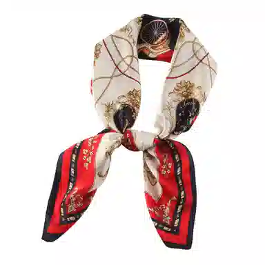 上海故事 加大真丝大方巾 桑蚕丝 丝巾 女款 温婉花意