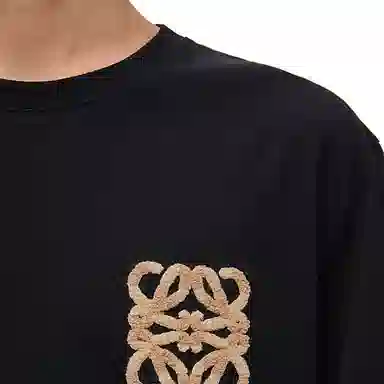 LOEWE SS24 Logo Embroidered T-Shirt