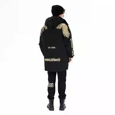 Boy London FW22 Black Hooded Down Jacket