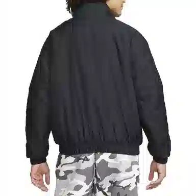 Nike Logo Zip Jacket Black