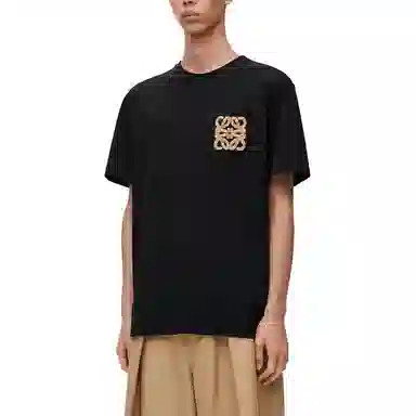 LOEWE SS24 Logo Embroidered T-Shirt