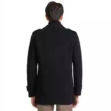 KAISER Wool Coat Black