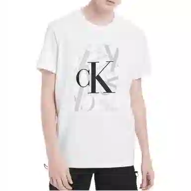 Calvin Klein Printed Crewneck T-Shirt