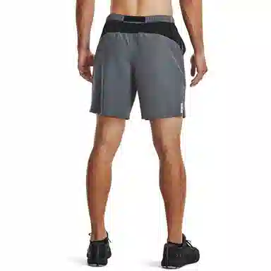 Under Armour Elastic Belt 2-in-1 Shorts Gray