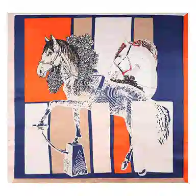 上海故事 加大真丝大方巾 桑蚕丝 丝巾 女款 温婉花意