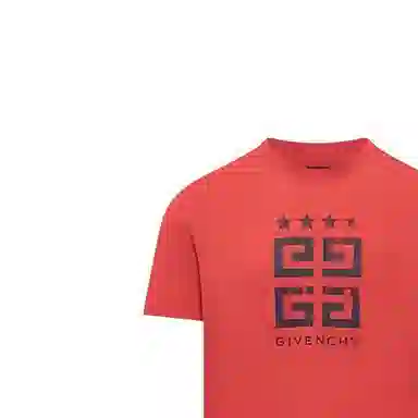 Givenchy SS24 Logo T-Shirt Red