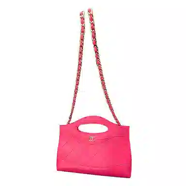 CHANEL 31bag 24C nano Hot Pink